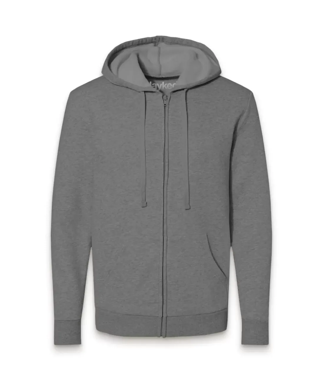 Men Nayked Apparel Shirts>Men'S Soft Eco Friendly Full Zip Hoodie