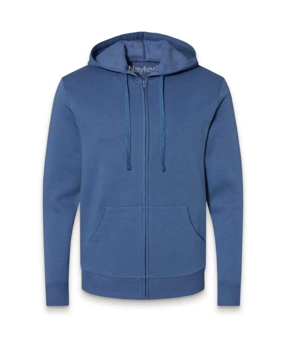 Men Nayked Apparel Shirts>Men'S Soft Eco Friendly Full Zip Hoodie