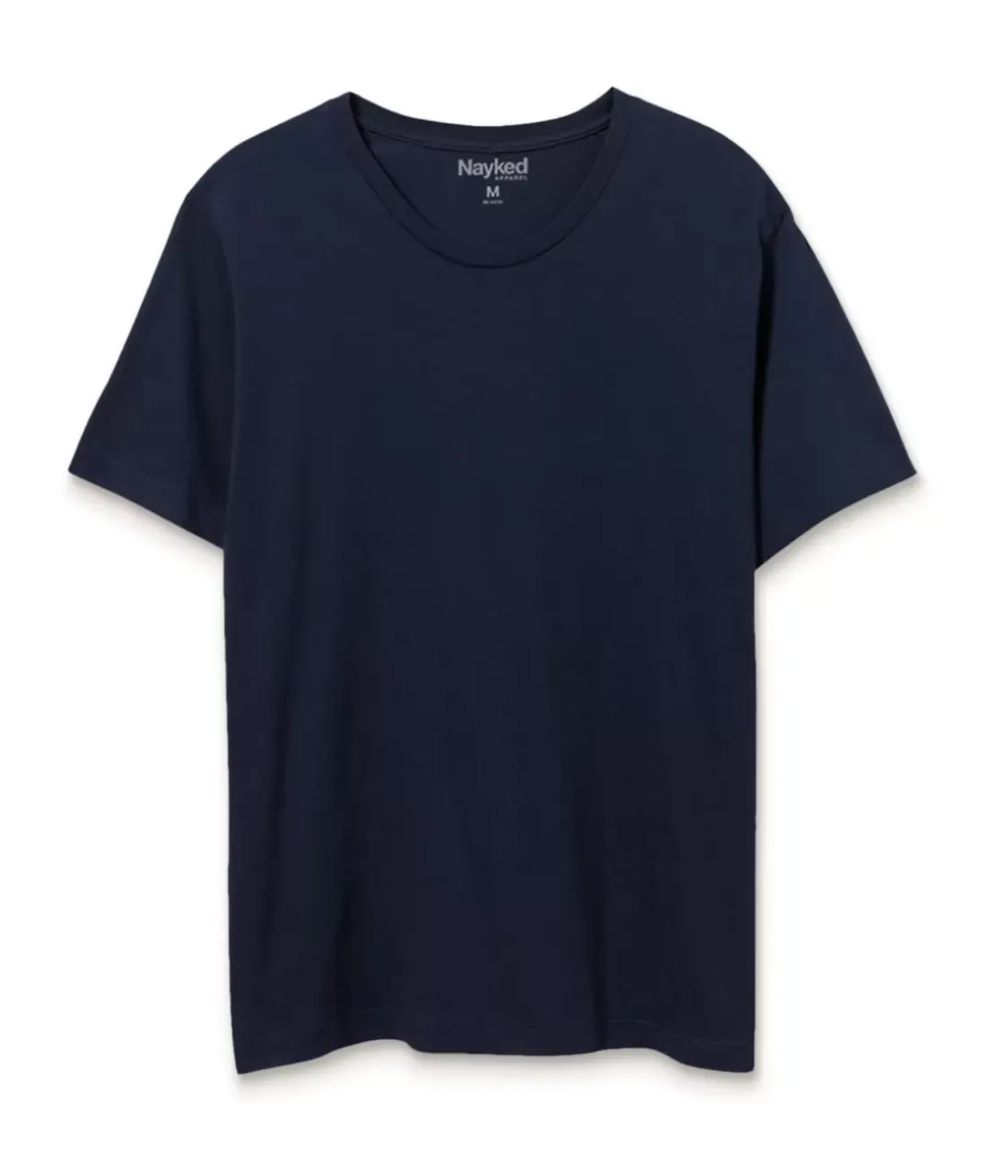 Men Nayked Apparel T-Shirts>Men'S Soft Garment Washed 100% Cotton Short Sleeve T-Shirt