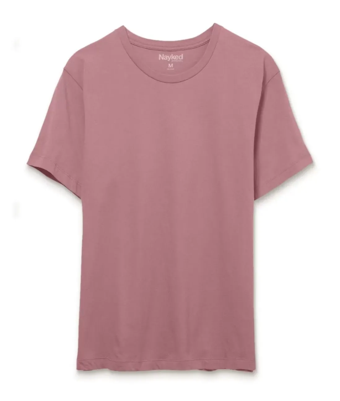 Men Nayked Apparel T-Shirts>Men'S Soft Garment Washed 100% Cotton Short Sleeve T-Shirt
