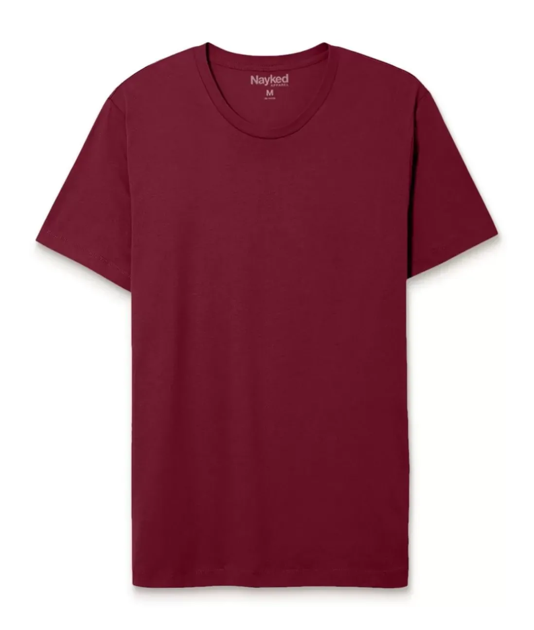 Men Nayked Apparel T-Shirts>Men'S Soft Garment Washed 100% Cotton Short Sleeve T-Shirt