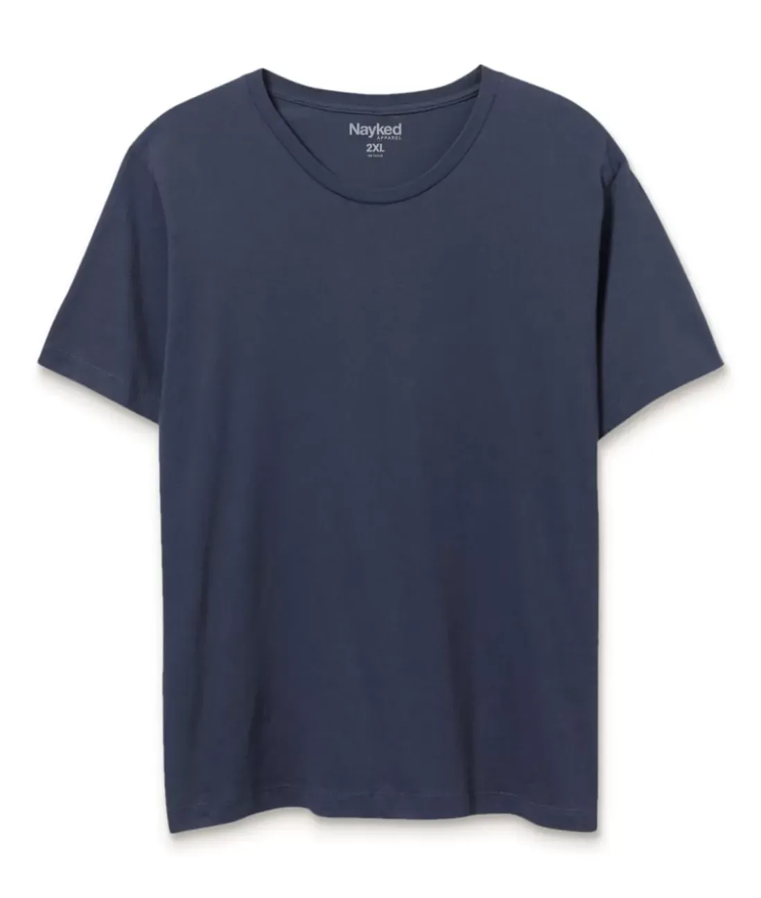 Men Nayked Apparel T-Shirts>Men'S Soft Garment Washed Big 100% Cotton Short Sleeve T-Shirt