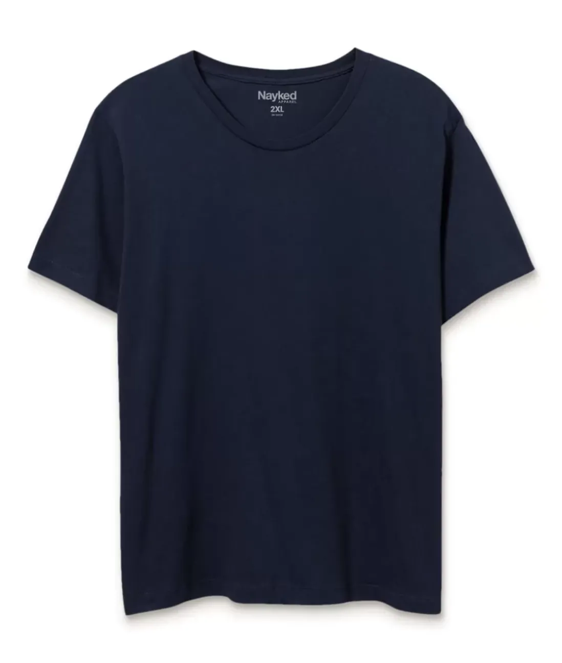 Men Nayked Apparel T-Shirts>Men'S Soft Garment Washed Big 100% Cotton Short Sleeve T-Shirt
