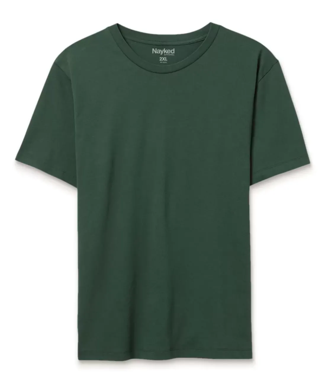 Men Nayked Apparel T-Shirts>Men'S Soft Garment Washed Big 100% Cotton Short Sleeve T-Shirt