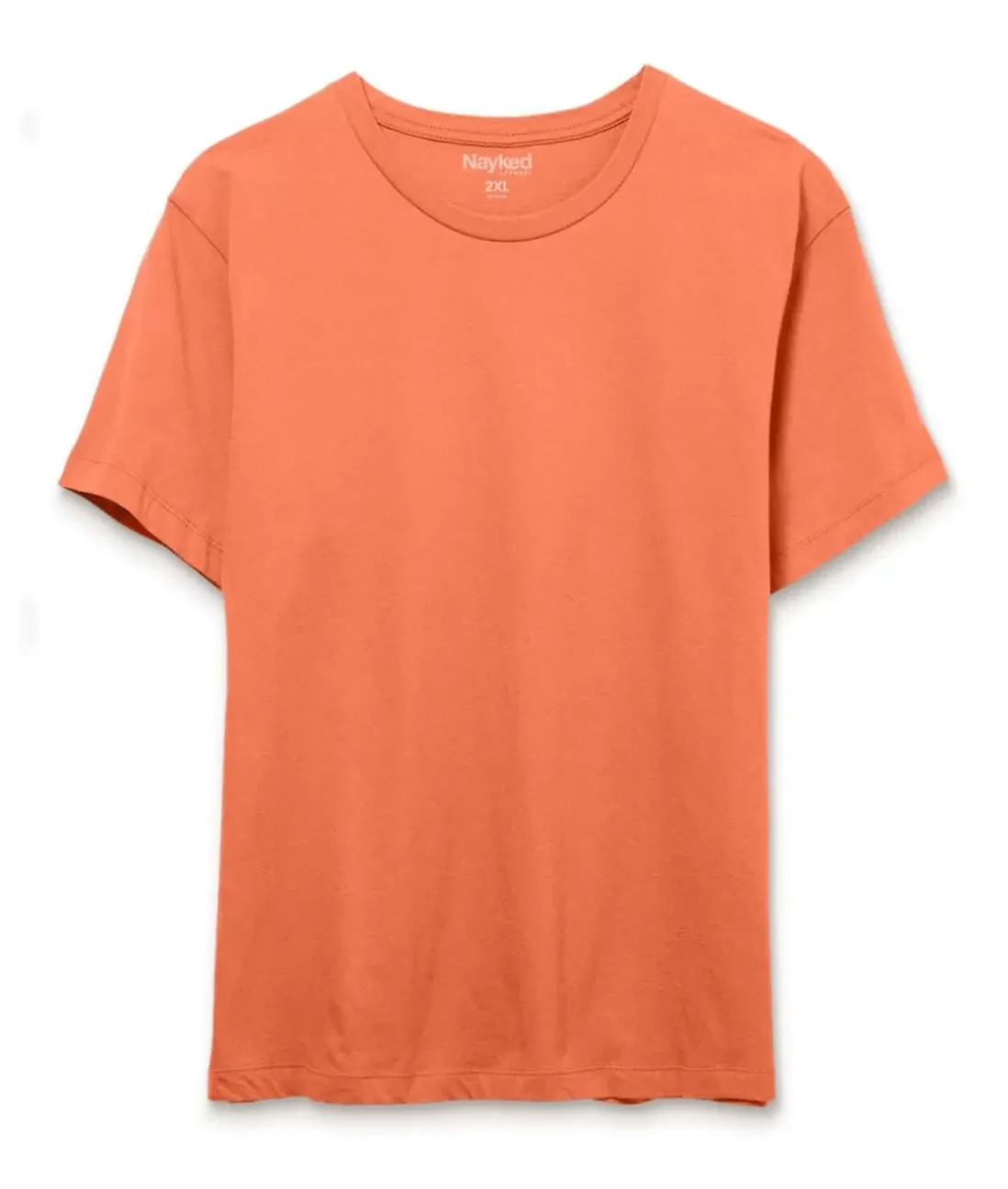 Men Nayked Apparel T-Shirts>Men'S Soft Garment Washed Big 100% Cotton Short Sleeve T-Shirt