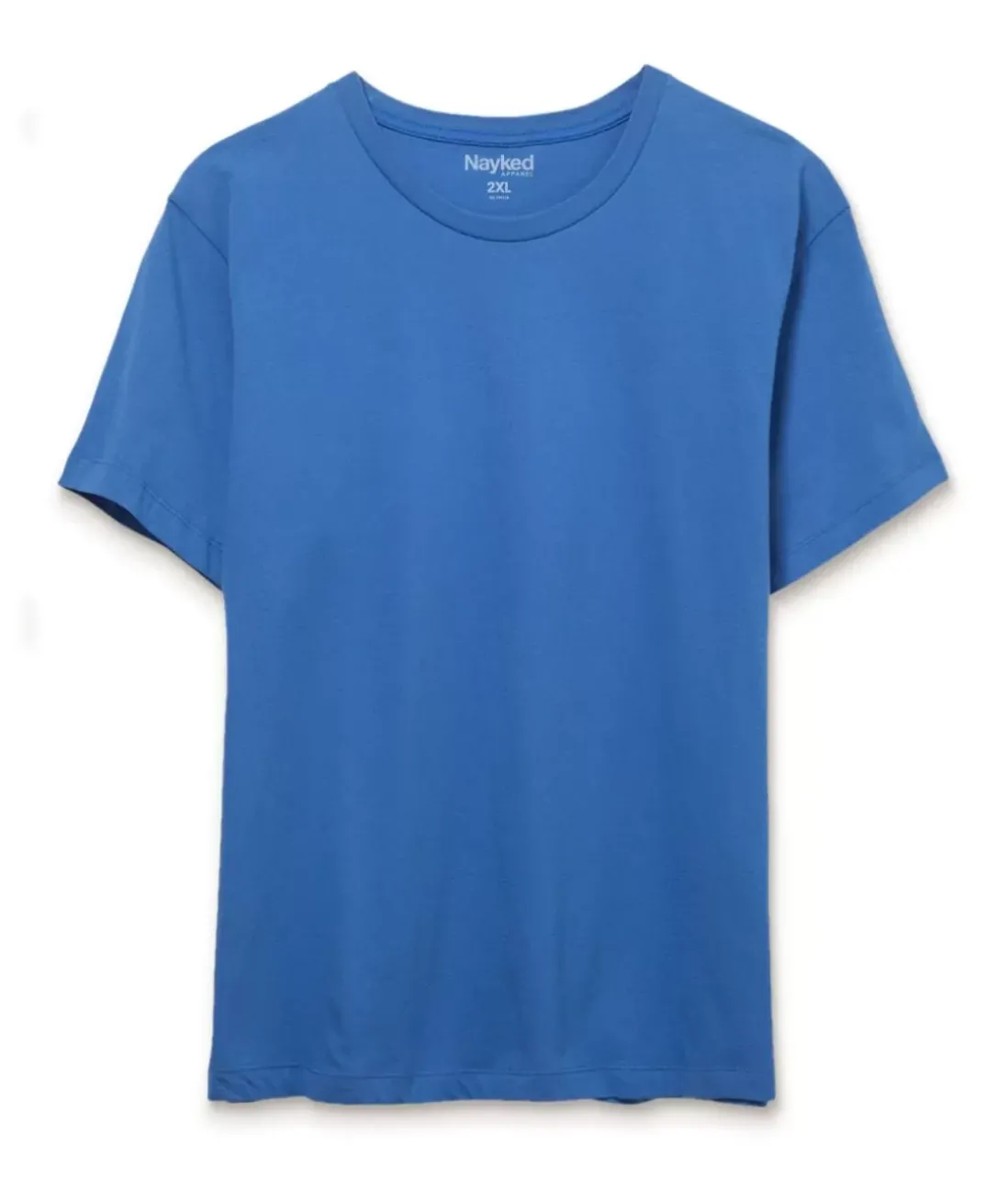 Men Nayked Apparel T-Shirts>Men'S Soft Garment Washed Big 100% Cotton Short Sleeve T-Shirt
