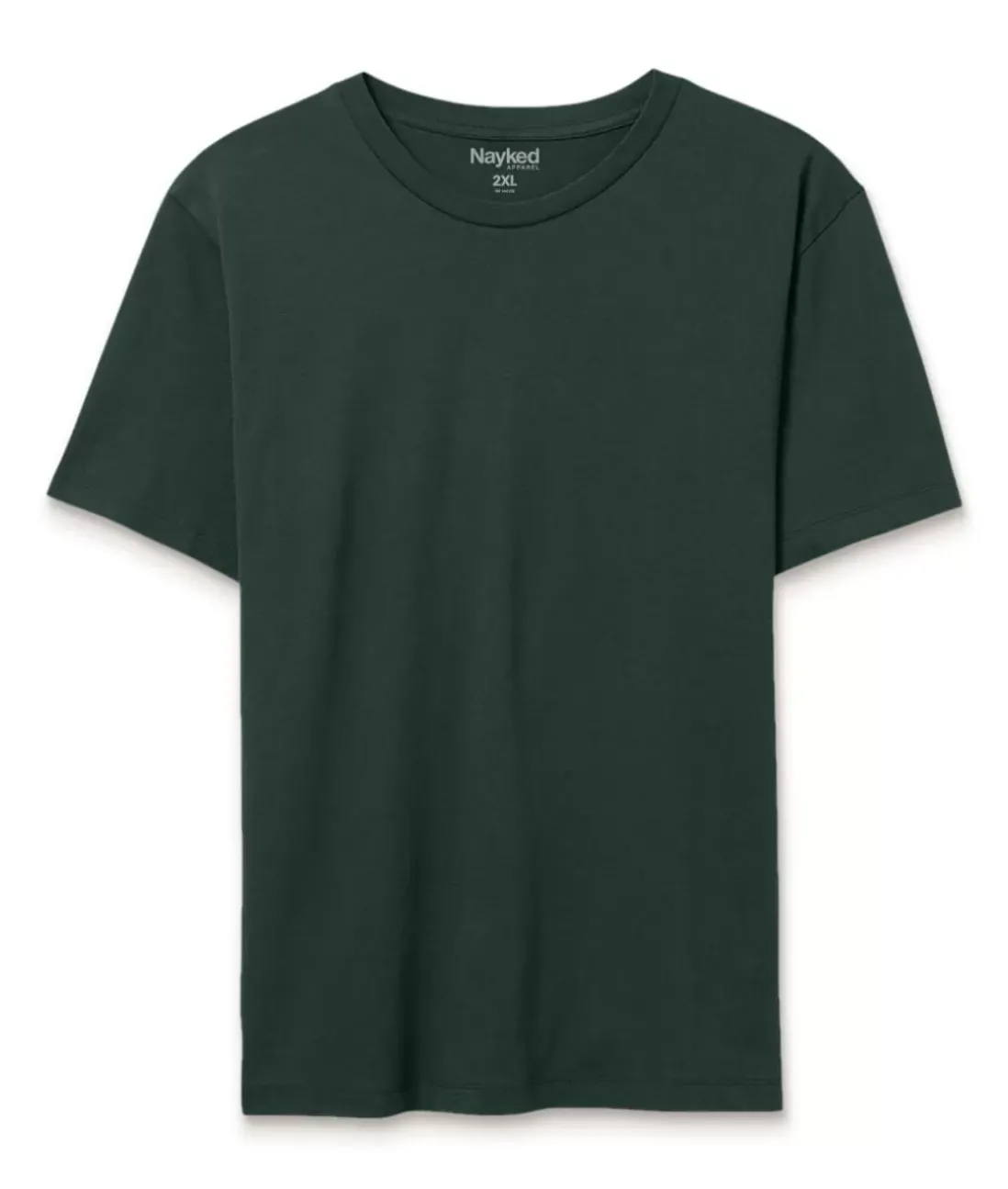 Men Nayked Apparel T-Shirts>Men'S Soft Garment Washed Big 100% Cotton Short Sleeve T-Shirt
