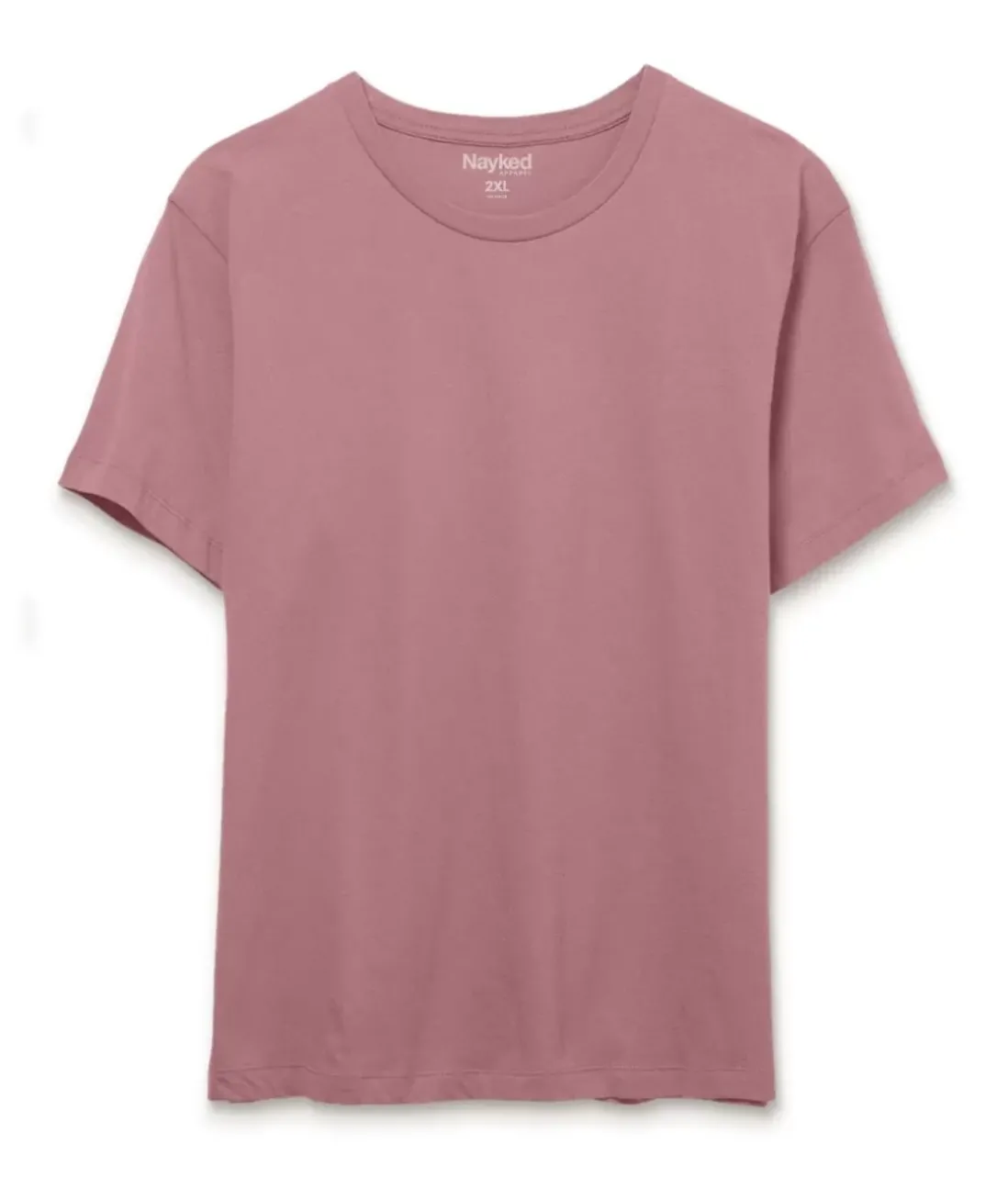 Men Nayked Apparel T-Shirts>Men'S Soft Garment Washed Big 100% Cotton Short Sleeve T-Shirt