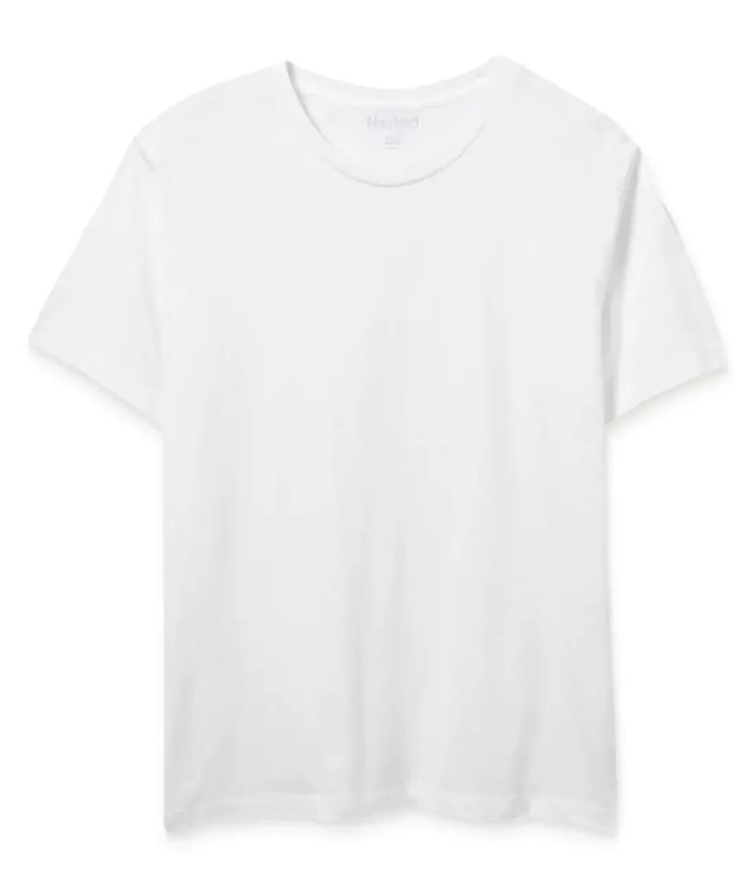 Men Nayked Apparel T-Shirts>Men'S Soft Garment Washed Big 100% Cotton Short Sleeve T-Shirt