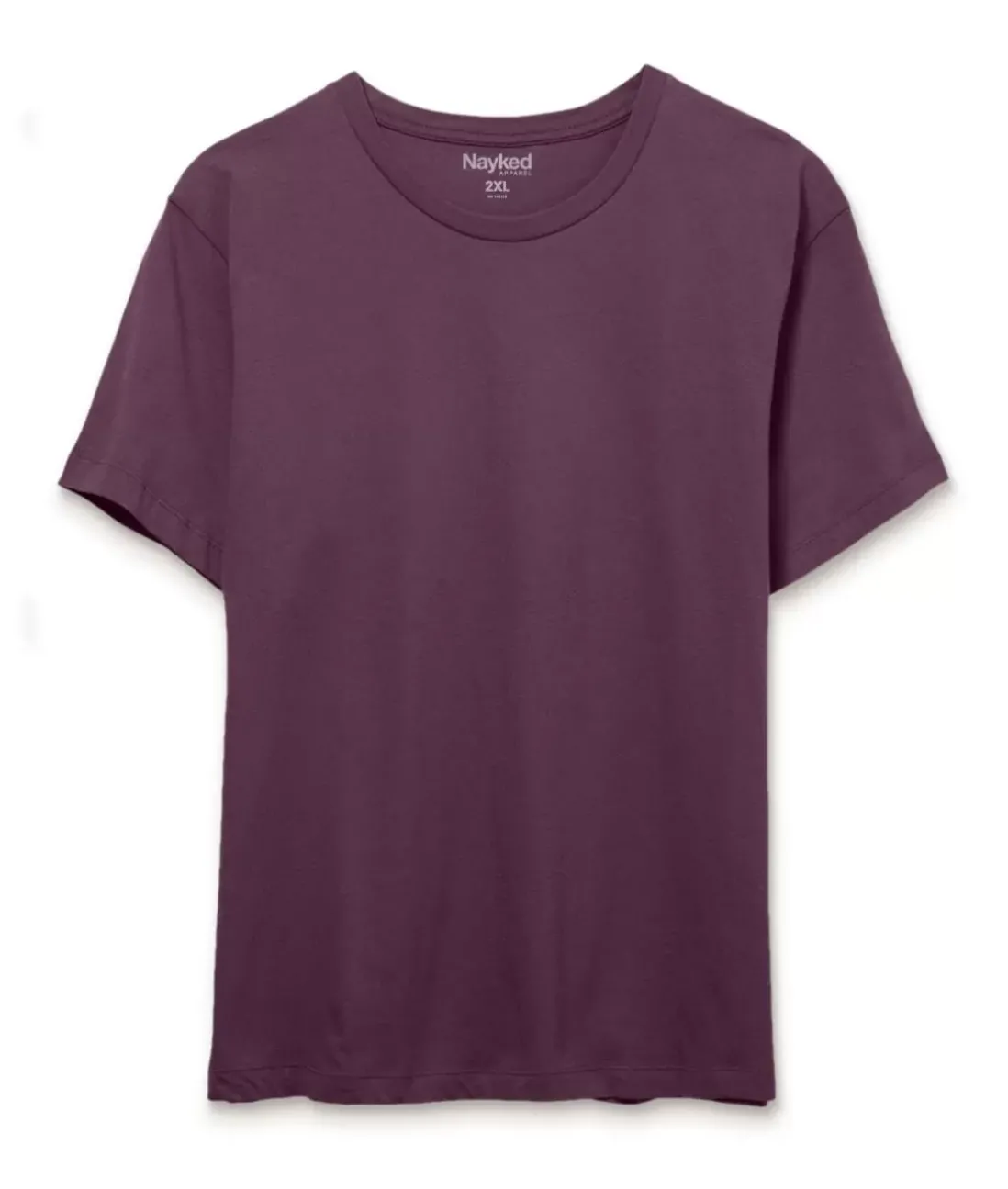 Men Nayked Apparel T-Shirts>Men'S Soft Garment Washed Big 100% Cotton Short Sleeve T-Shirt
