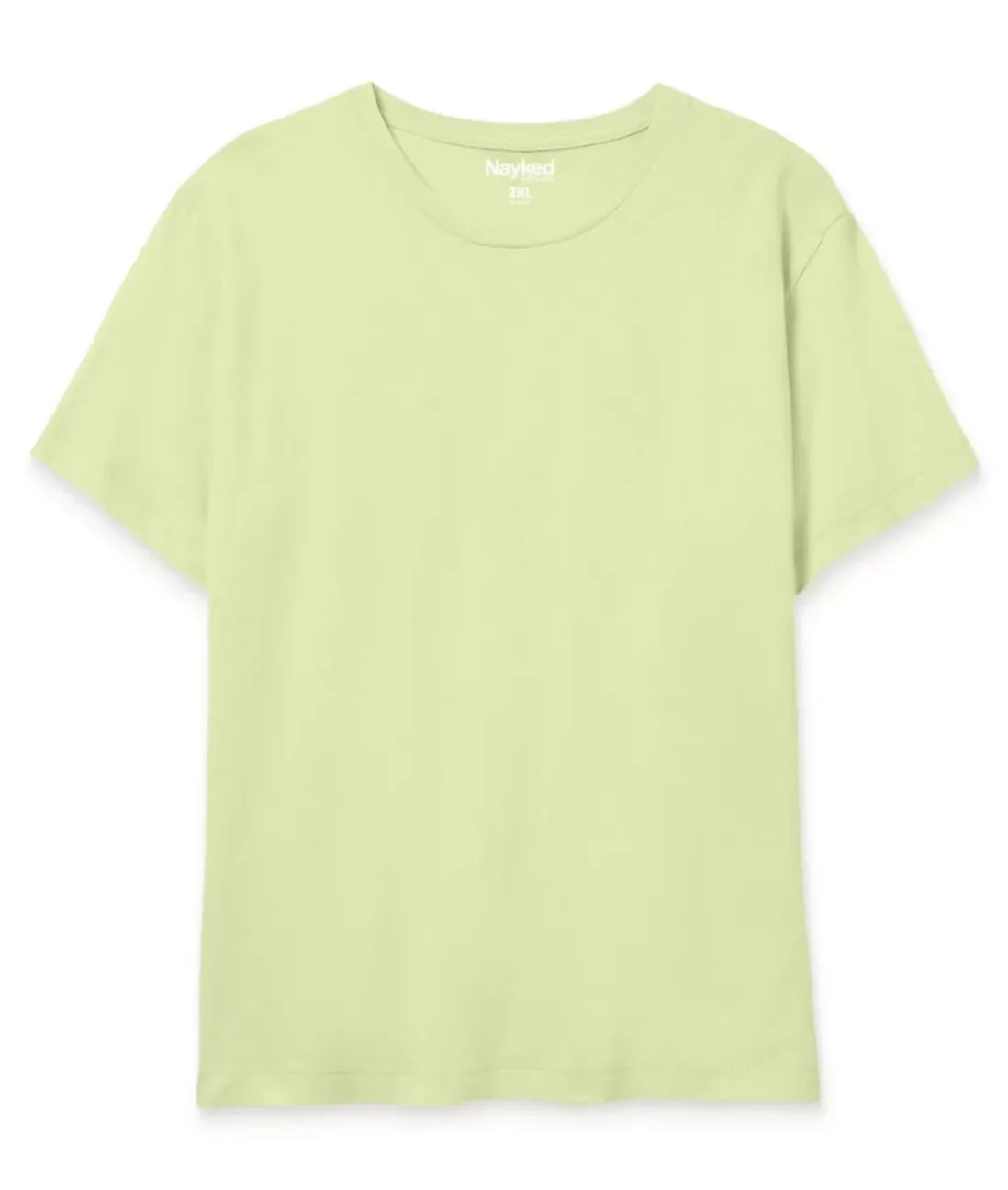 Men Nayked Apparel T-Shirts>Men'S Soft Garment Washed Big 100% Cotton Short Sleeve T-Shirt