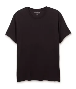 Men Nayked Apparel Shirts>Men'S Soft Garment Washed 100% Cotton Short Sleeve T-Shirt