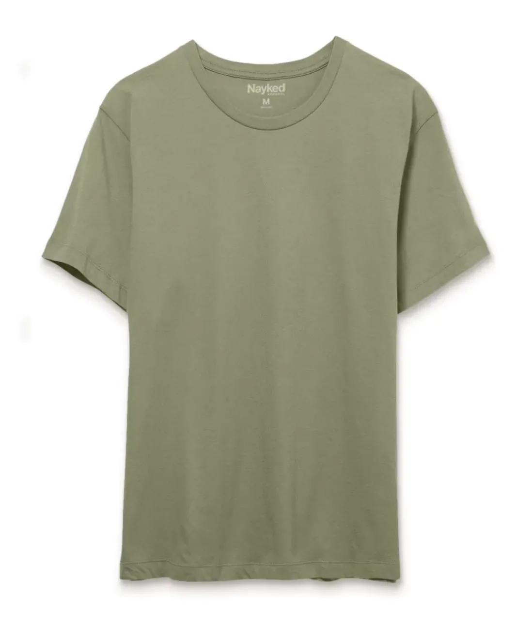 Men Nayked Apparel Shirts>Men'S Soft Garment Washed 100% Cotton Short Sleeve T-Shirt