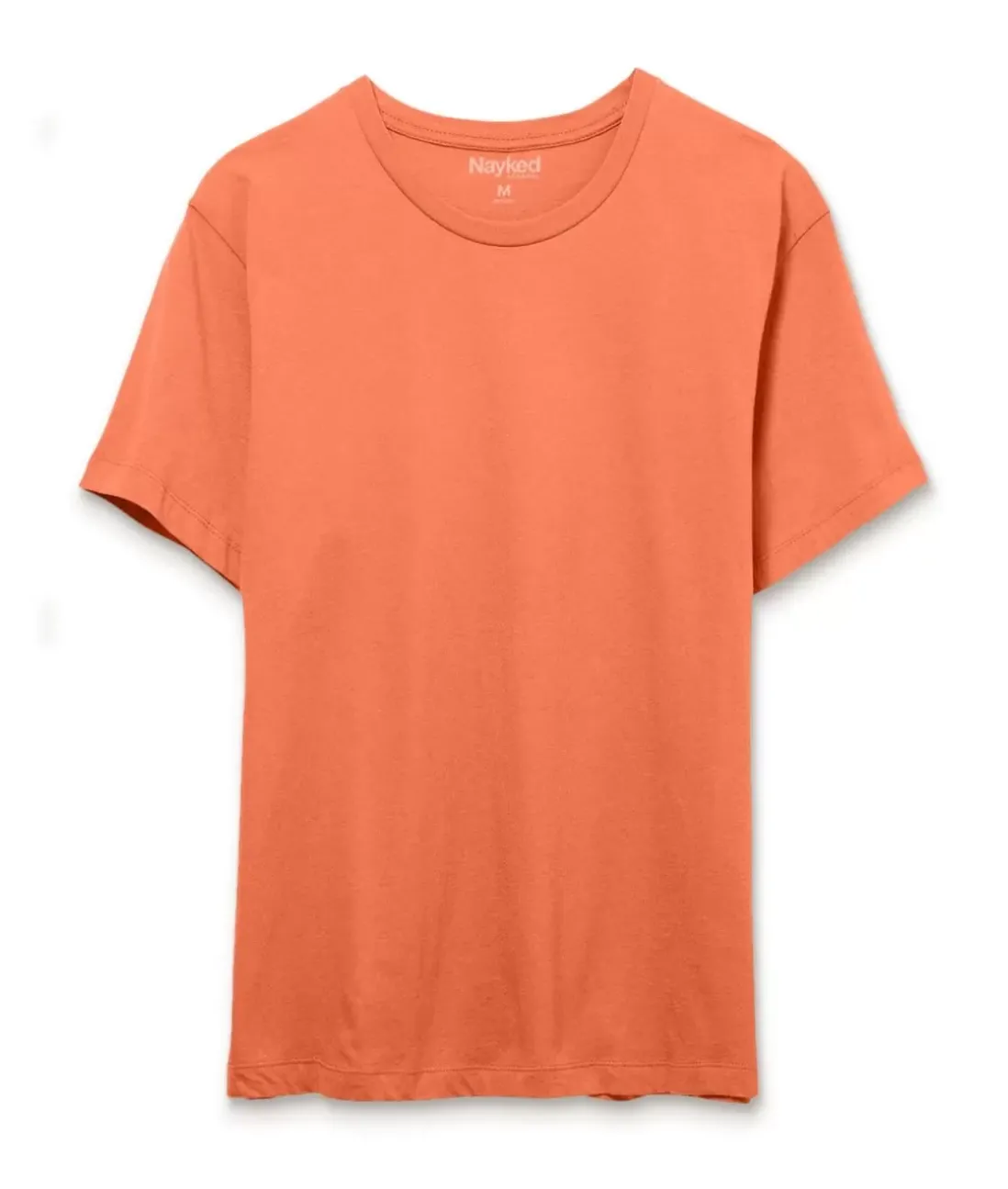 Men Nayked Apparel Shirts>Men'S Soft Garment Washed 100% Cotton Short Sleeve T-Shirt