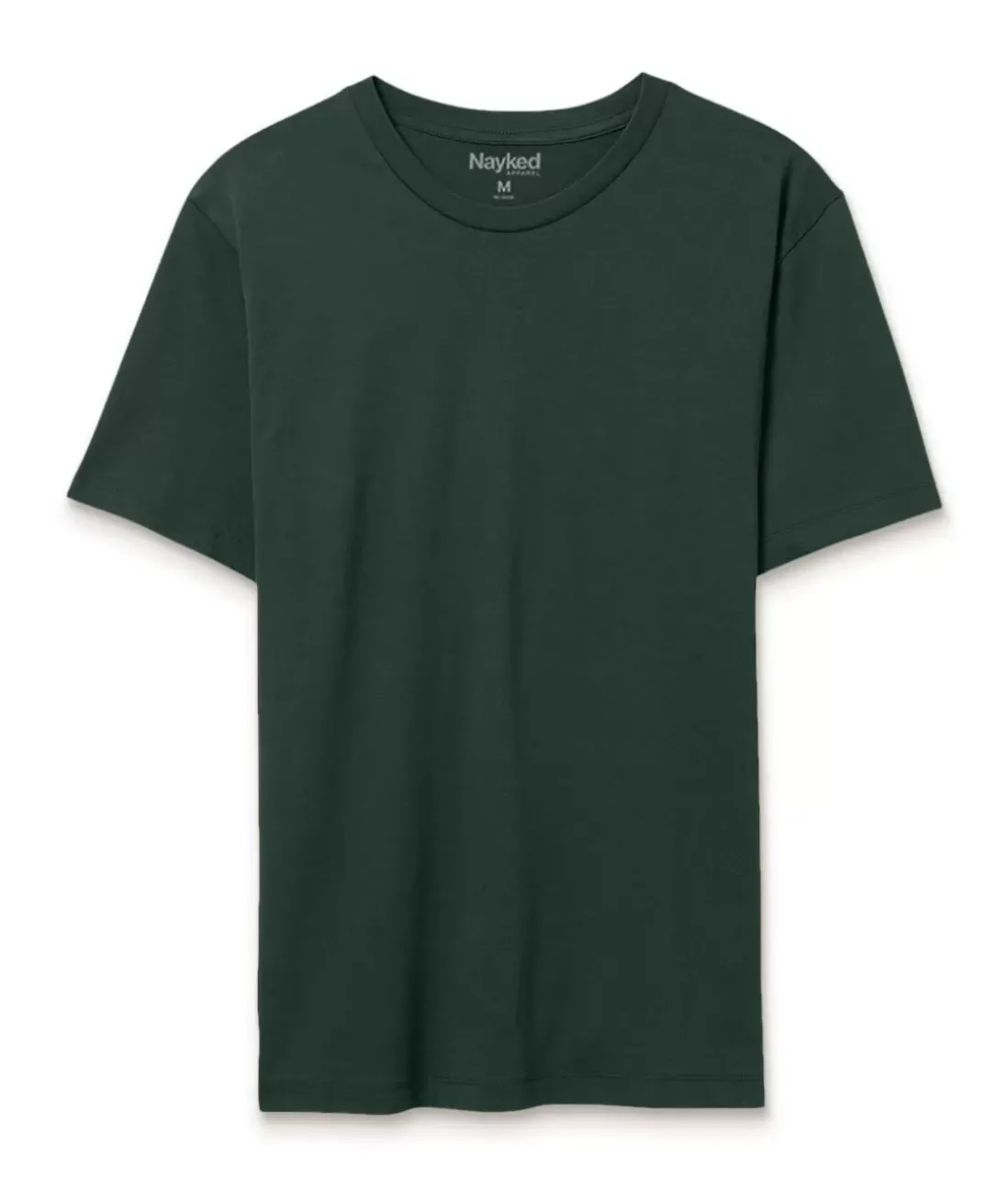 Men Nayked Apparel Shirts>Men'S Soft Garment Washed 100% Cotton Short Sleeve T-Shirt