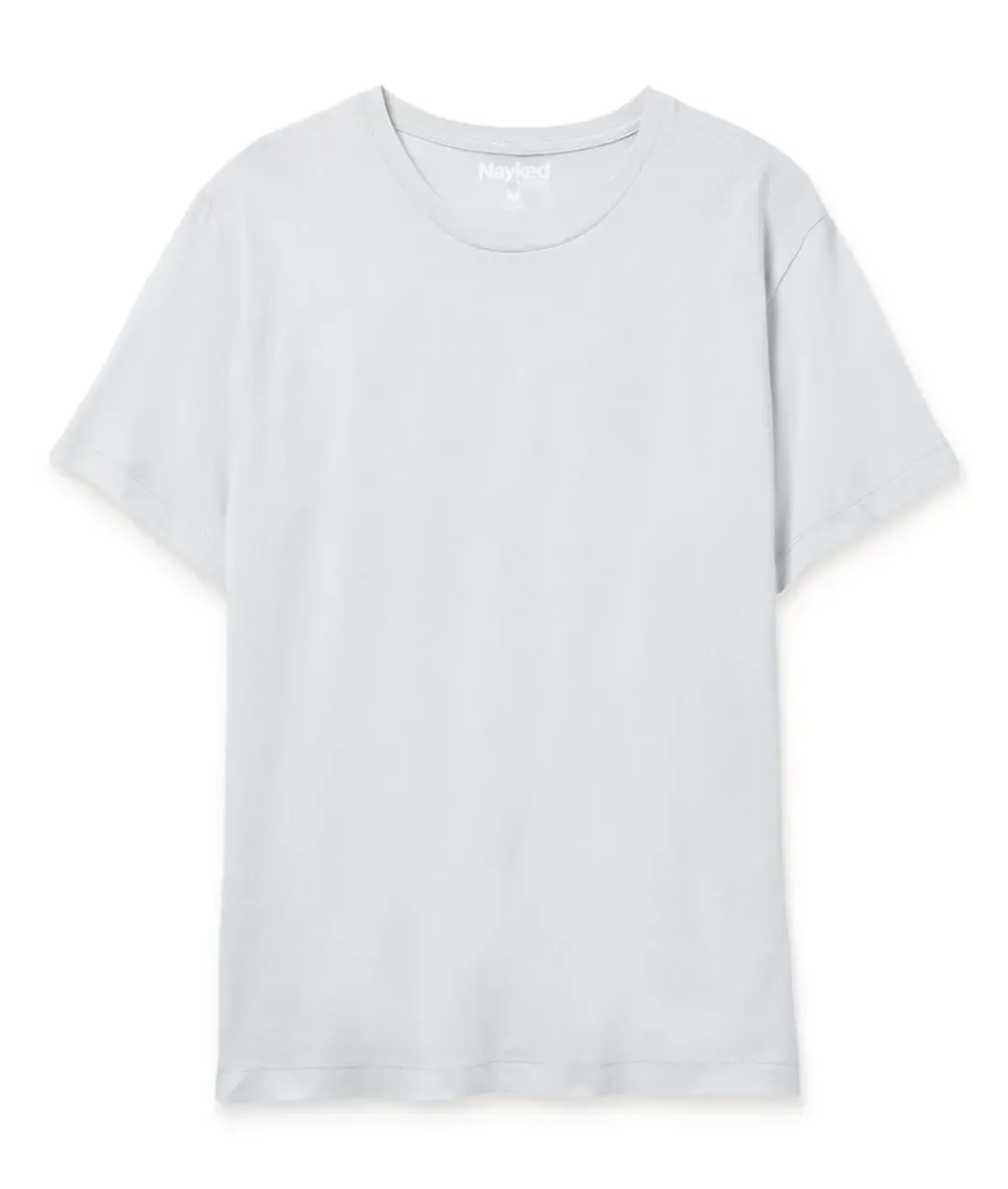 Men Nayked Apparel Shirts>Men'S Soft Garment Washed 100% Cotton Short Sleeve T-Shirt