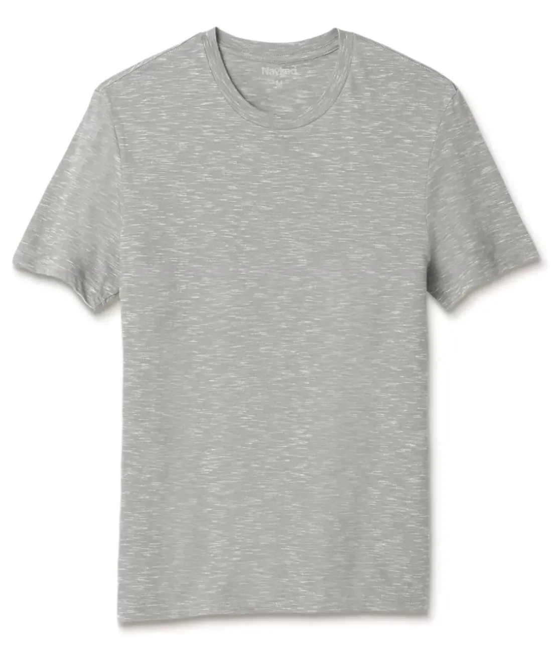 Men Nayked Apparel Shirts>Men'S Soft Lightweight Marled Crew Neck T-Shirt