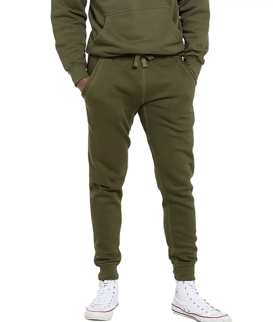 Men Nayked Apparel Bottoms>Men'S Soft Midweight Fleece Jogger