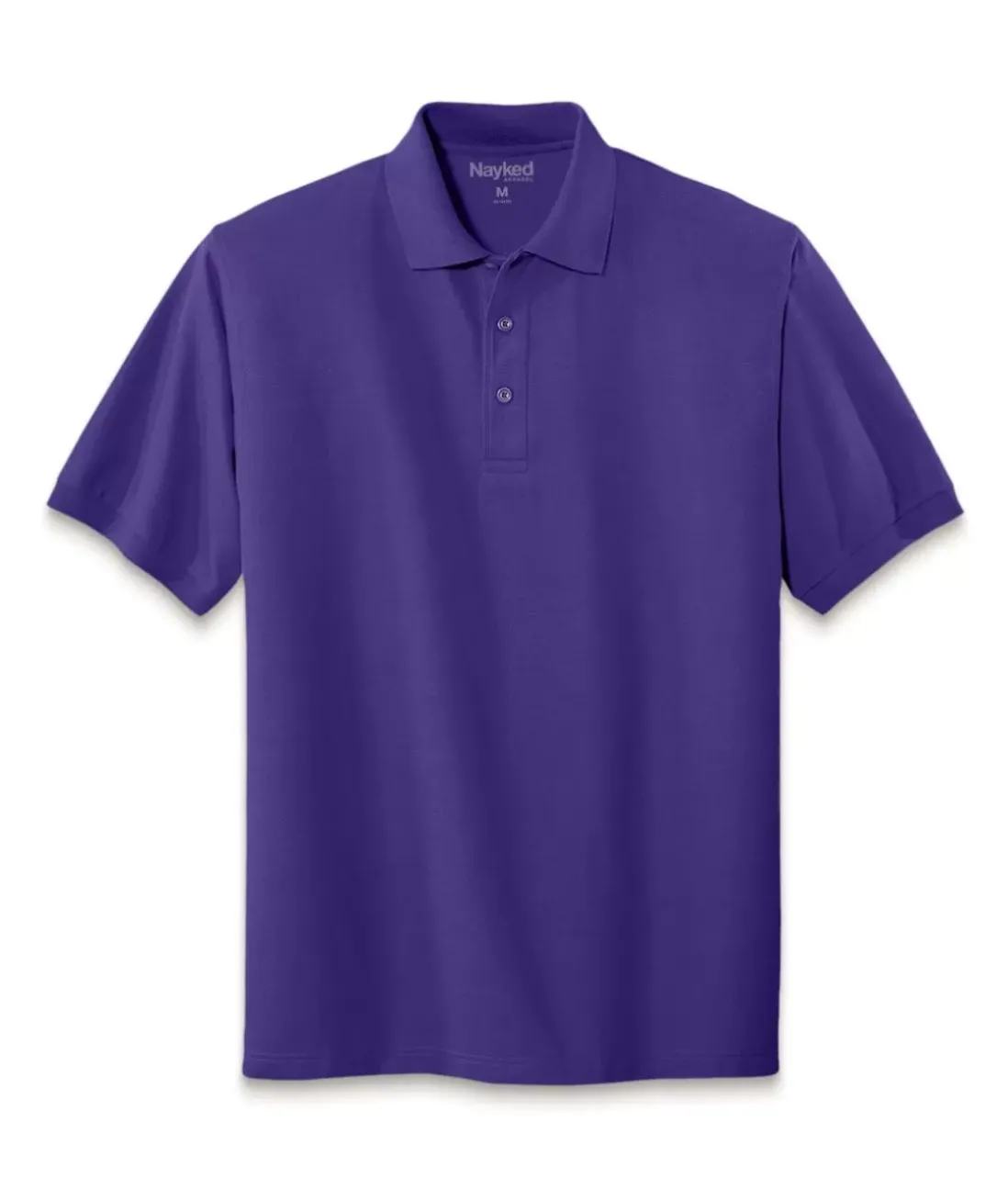 Men Nayked Apparel Polos>Men'S Soft Pique Polo Shirt | New Arrival Colors