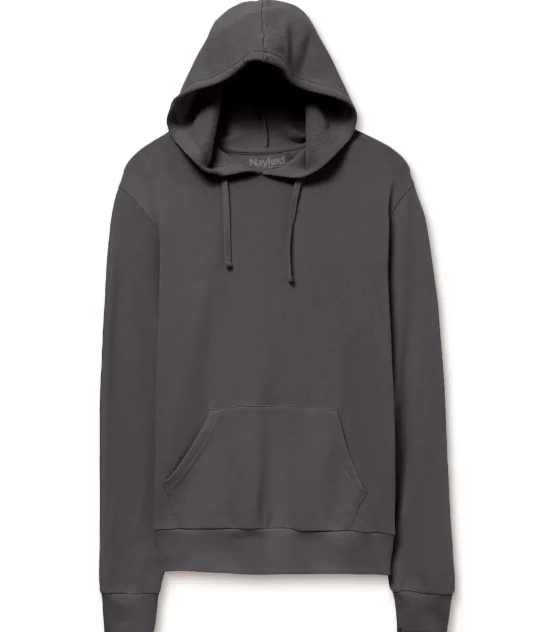 Men Nayked Apparel Hoodies & Sweatshirts>Men'S Soft Recycled Washed Lightweight Terry Hooded Pullover