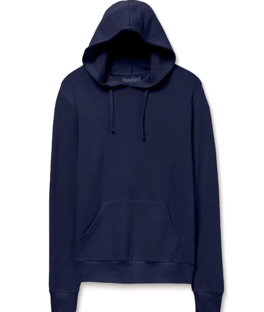 Men Nayked Apparel Hoodies & Sweatshirts>Men'S Soft Recycled Washed Lightweight Terry Hooded Pullover