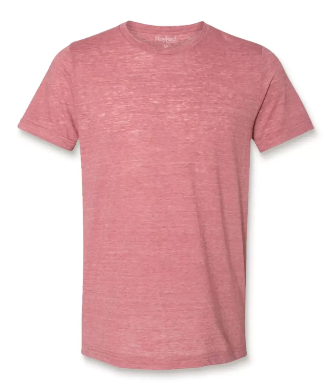 Men Nayked Apparel Shirts>Men'S Soft Slub Jersey Short Sleeve Crew Neck T-Shirt