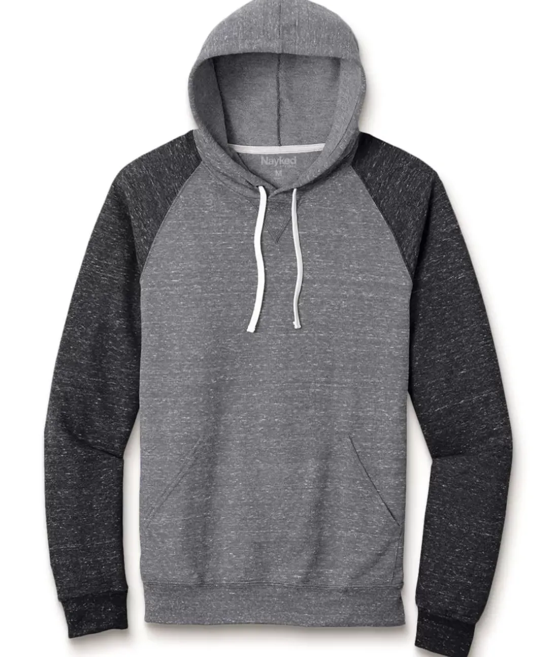 Men Nayked Apparel Shirts>Men'S Soft Snow Heather French Terry Hoodie