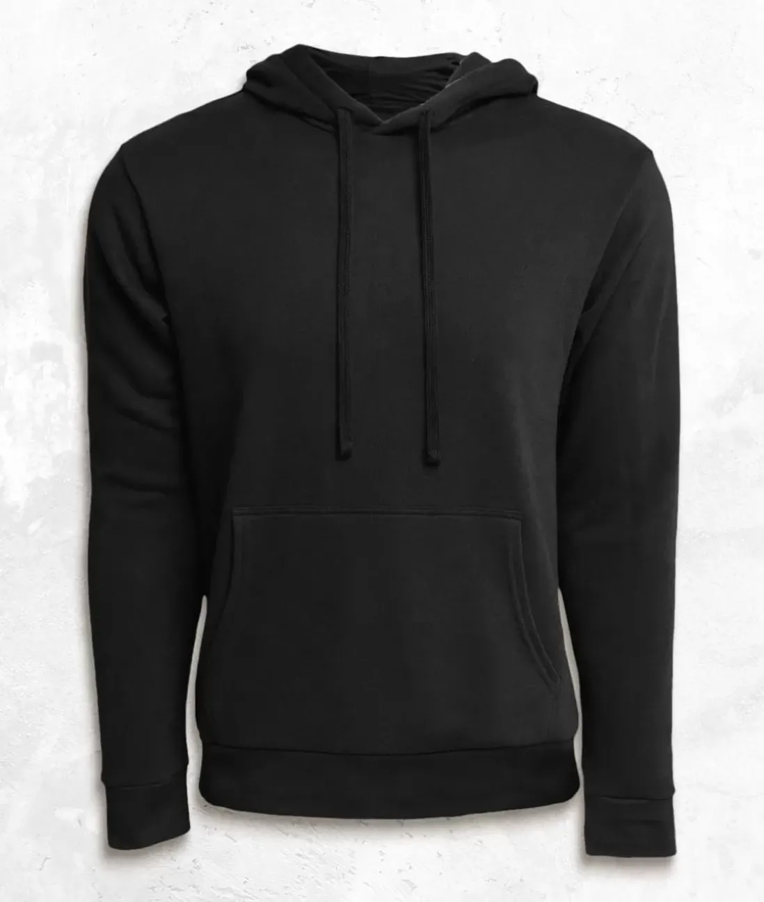 Men Nayked Apparel Hoodies & Sweatshirts>Men'S Soft Sueded French Terry Pullover Hoodie