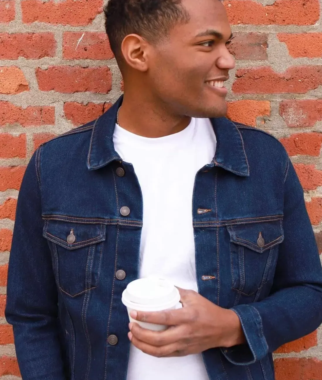 Men Nayked Apparel Outerwear>Men'S Soft Vintage Denim Jacket