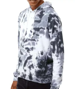 Men Nayked Apparel Shirts>Men'S Soft Washed Tie Dye Fleece Hoodie
