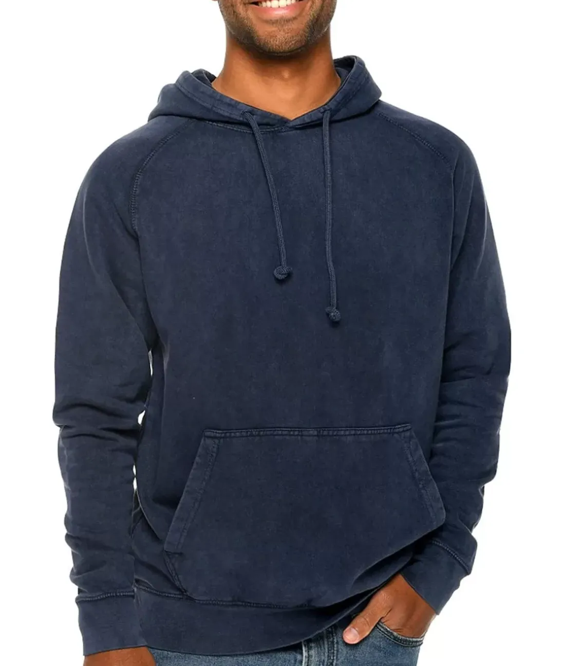 Men Nayked Apparel Shirts>Men'S Vintage Fleece Raglan Hoodie