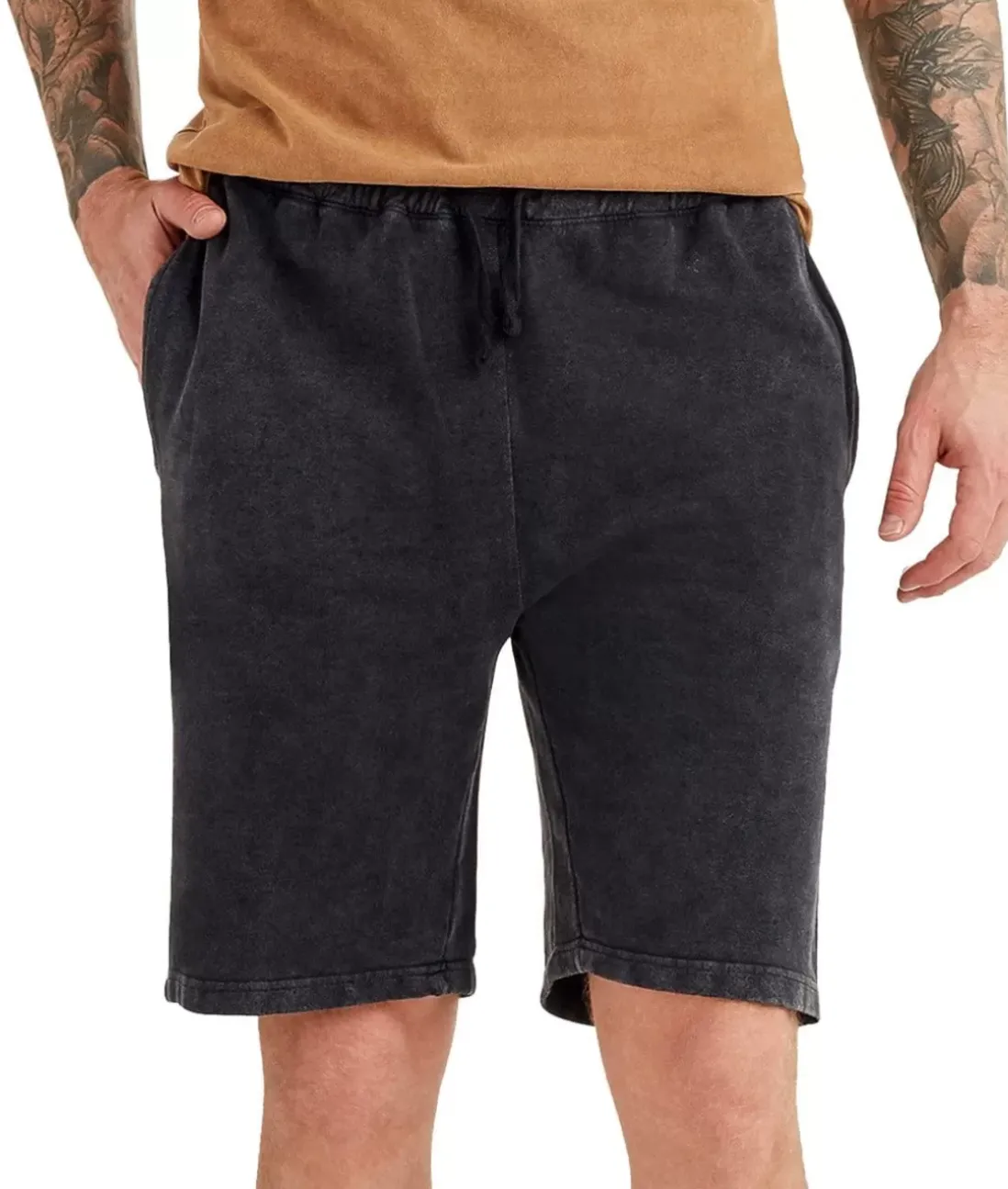 Men Nayked Apparel Bottoms>Men'S Vintage Fleece Shorts