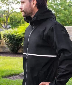 Men Nayked Apparel Outerwear>Men'S Water-Resistant Tech Jacket/Discontinued