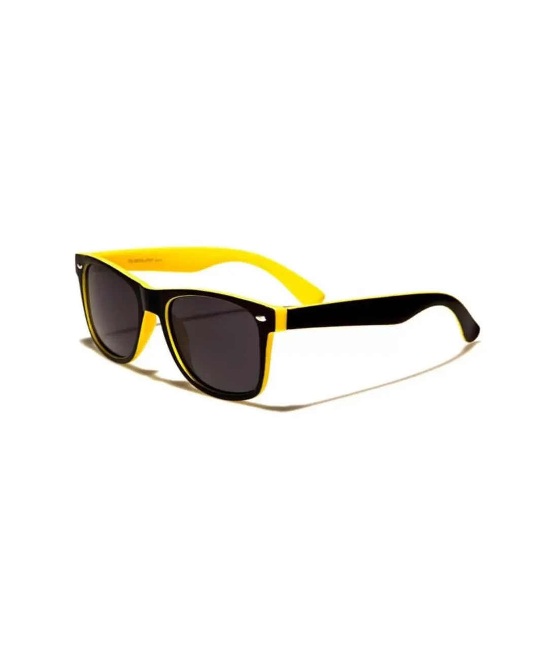 Men Nayked Apparel Accessories>Retro Polarized Two-Tone Sunglasses, Lifetime Guarantee