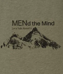 Men Nayked Apparel T-Shirts>Ridiculously Soft Big Graphic T-Shirt | Mend The Mind-Mountains