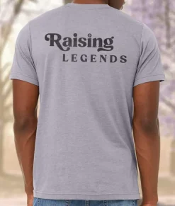 Women Nayked Apparel T-Shirts>Ridiculously Soft Heather Sueded Graphic Tee | Raising Legends