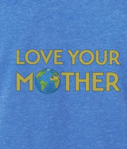 Women Nayked Apparel T-Shirts>Ridiculously Soft Heather Sueded Graphic Tee | Love Your Mother