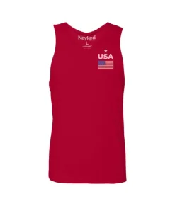 Men Nayked Apparel Shirts>Ridiculously Soft Men'S Big Usa Graphic Tank