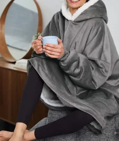 Women Nayked Apparel Hoodies & Sweatshirts>Ridiculously Soft Wearable Hooded Blanket
