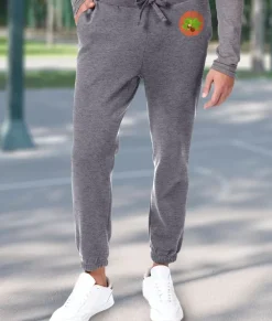 Women Nayked Apparel Bottoms Skirts & Dresses>Soft Eco Friendly Graphic Sweatpants | Ohio Players (Buckeye Leaf)