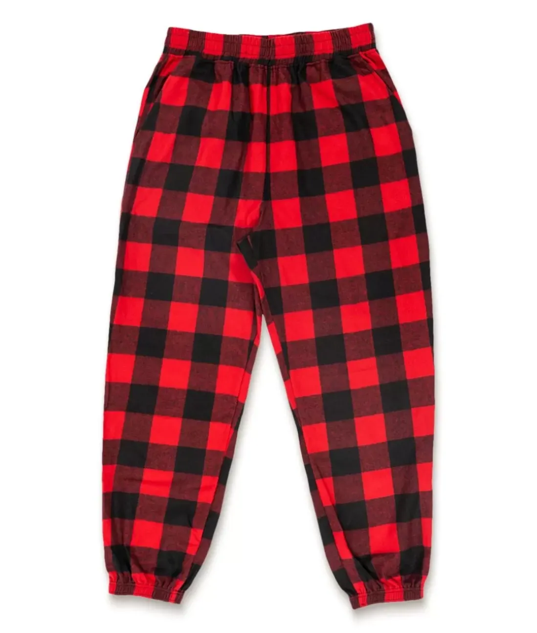 Men Nayked Apparel Bottoms>Soft Unisex Flannel Jogger With Pockets