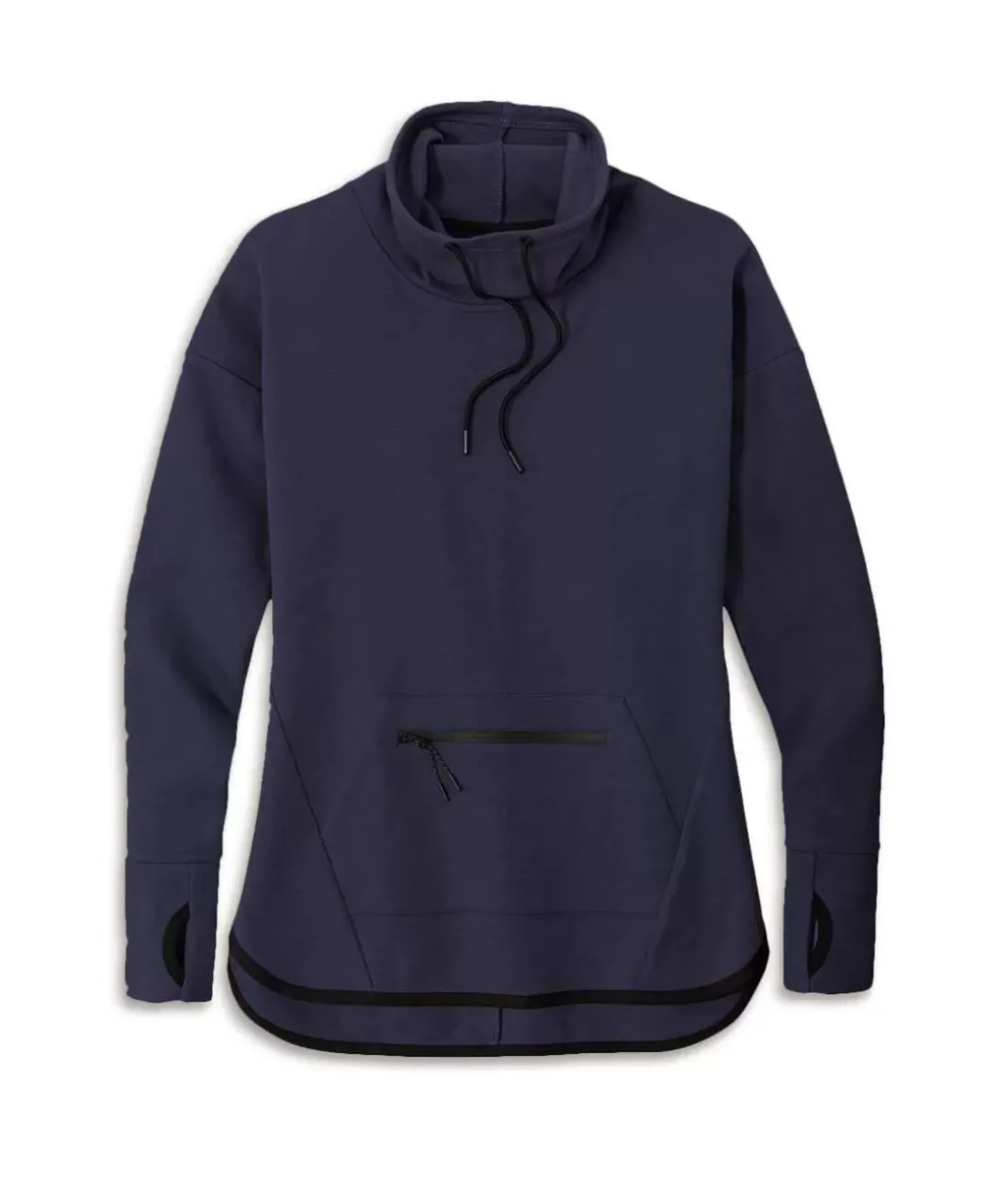 Women Nayked Apparel Hoodies & Sweatshirts>Women'S Athleisure Cowl Neck Pullover