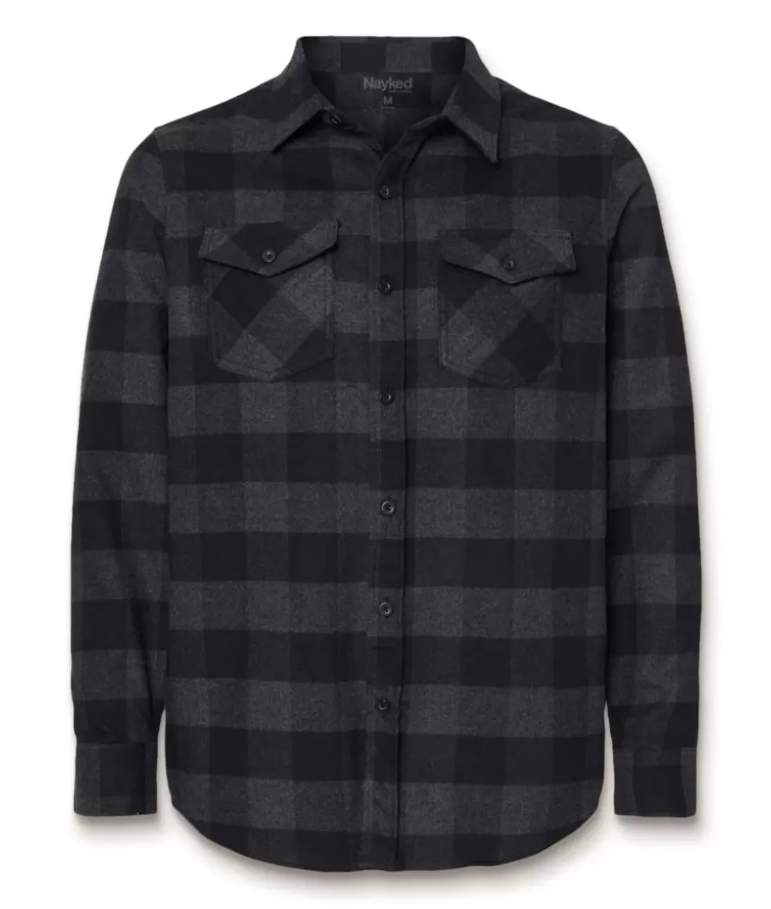 Women Nayked Apparel Tops>Women'S Boyfriend Classic Flannel Shirt