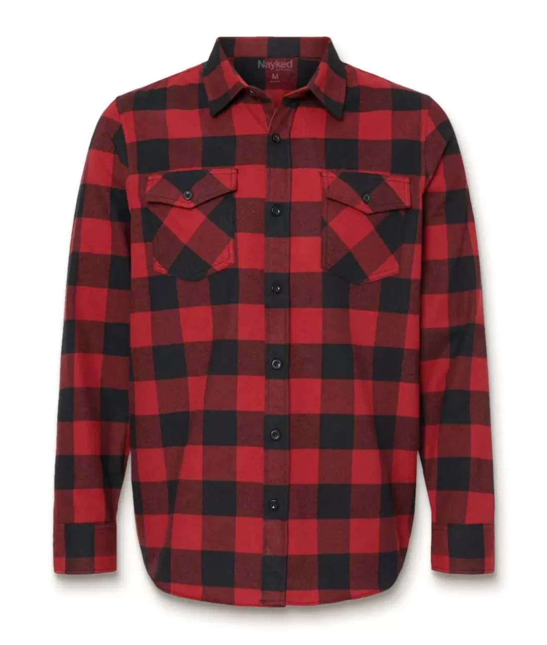 Women Nayked Apparel Tops>Women'S Boyfriend Classic Flannel Shirt