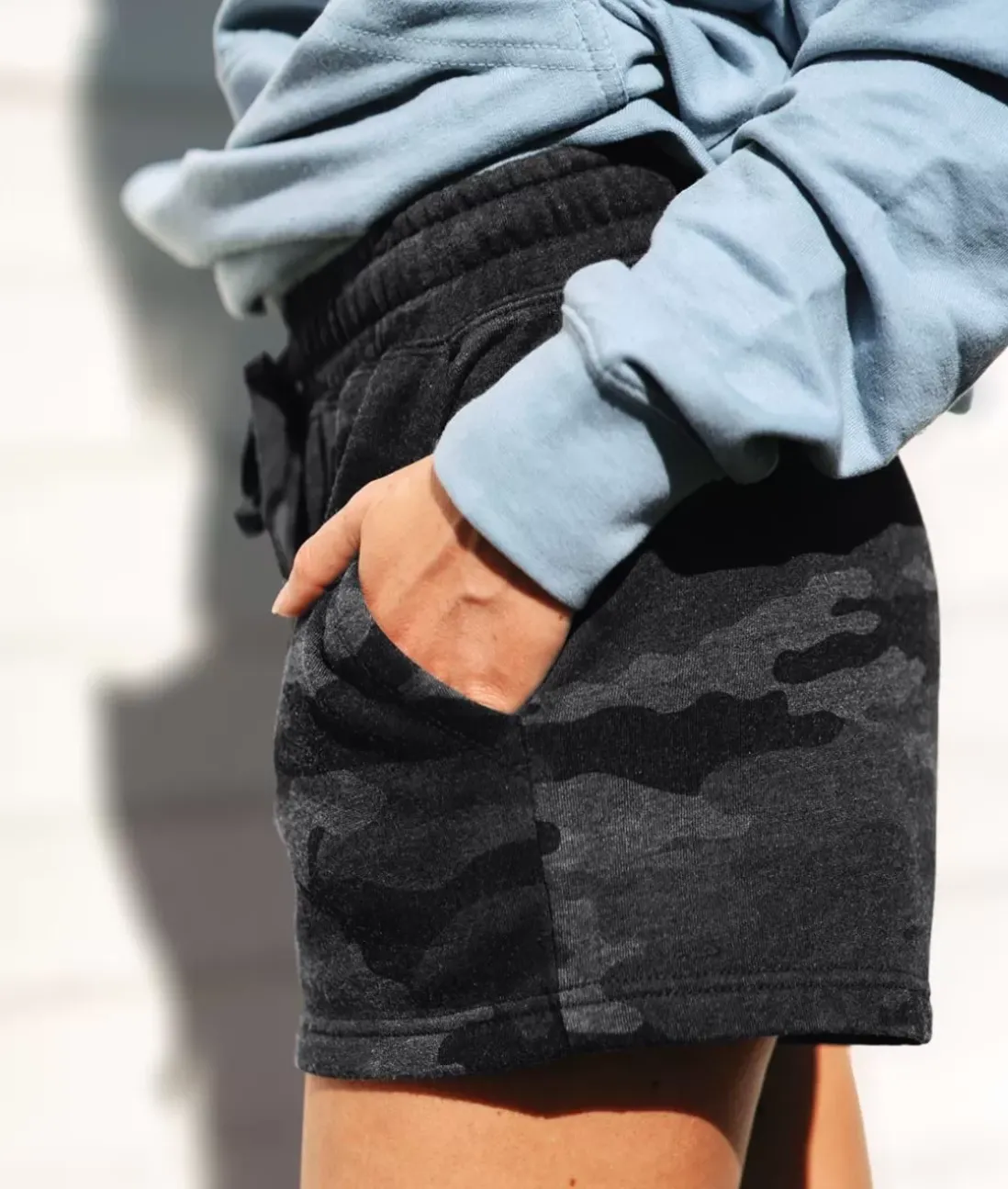 Women Nayked Apparel Athleisure>Women'S California Wave Wash Sweatshorts