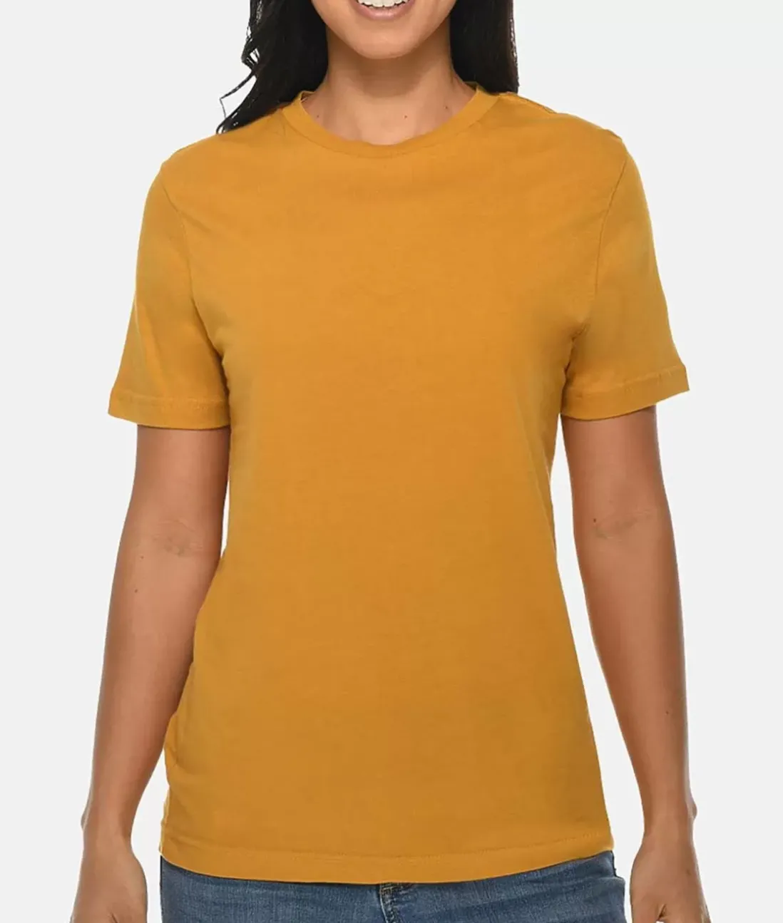Women Nayked Apparel T-Shirts>Women'S Deluxe Oversized 100% Cotton T-Shirt
