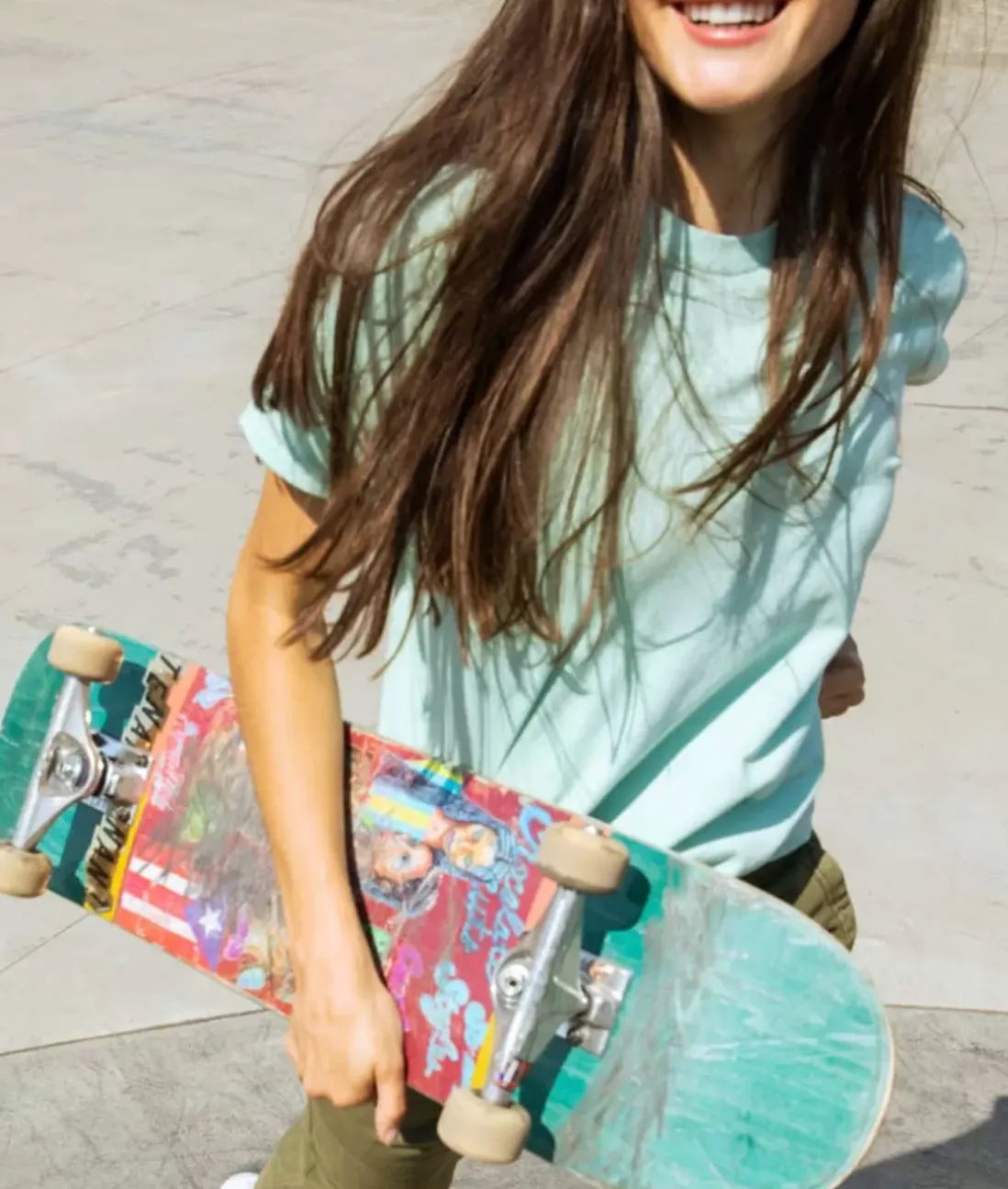 Women Nayked Apparel Tops>Women'S Deluxe Oversized 100% Cotton T-Shirt