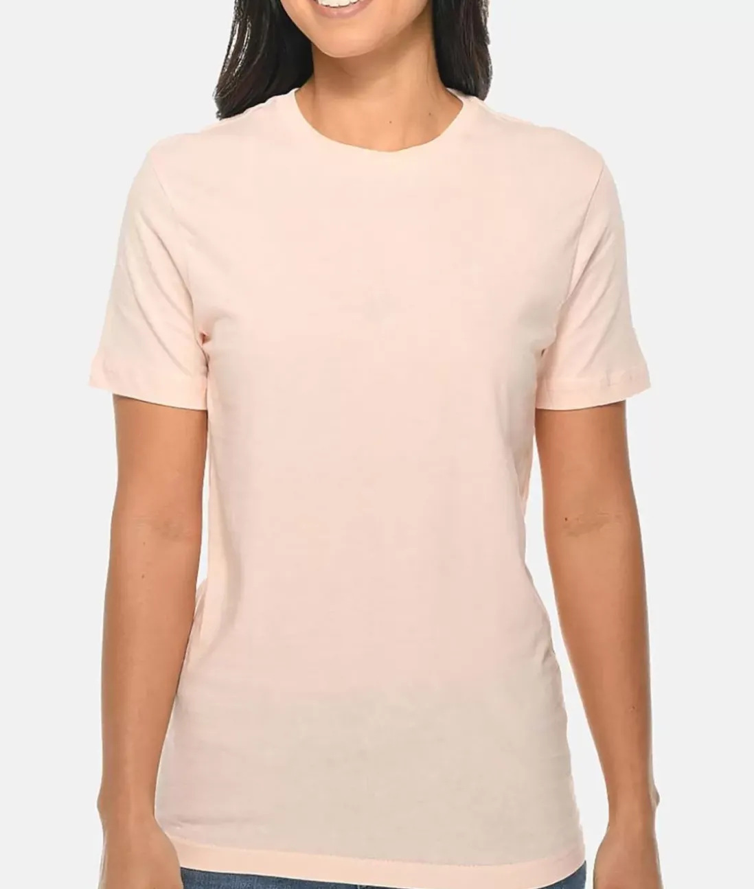 Women Nayked Apparel Tops>Women'S Deluxe Oversized 100% Cotton T-Shirt
