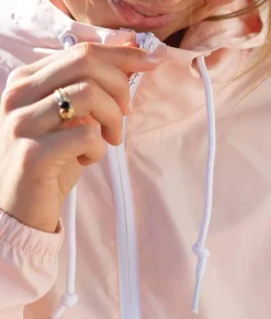 Women Nayked Apparel Tops>Women'S Lightweight Pullover Cropped Windbreaker