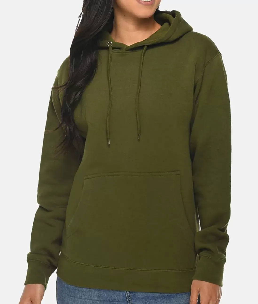 Women Nayked Apparel Hoodies & Sweatshirts>Women'S Midweight Oversized Premium Pullover Sweatshirt Hoodie